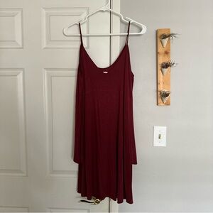 Abercrombie Cold Shoulder Bell Sleeve Dress